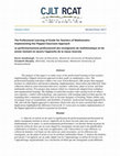 Research paper thumbnail of Making Sense of the Professional Learning of Grade Six Teachers of Mathematics Implementing the Flipped Classroom Approach | Le perfectionnement professionnel des enseignants de mathématique en 6e année mettant en œuvre l’approche de la classe inversée