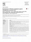 Research paper thumbnail of Development of effective prophylaxis against intraoperative carcinoid crisis