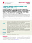 Research paper thumbnail of Predictors of blood pressure response in the SYMPLICITY HTN-3 trial