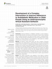 Research paper thumbnail of Development of a Complex Intervention to Improve Adherence to Antidiabetic Medication in Older People Using an Anthropomorphic Virtual Assistant Software