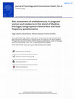 Research paper thumbnail of Risk assessment of methylmercury in pregnant women and newborns in the island of Madeira (Portugal) using exposure biomarkers and food-frequency questionnaires