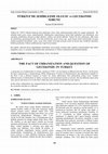 Research paper thumbnail of TÜRKİYE’DE ŞEHİRLEŞME OLGUSU ve GECEKONDU SORUNU