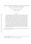 Research paper thumbnail of Spatio-temporal Event Studies for Air Quality Assessment under Cross-sectional Dependence