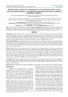 Research paper thumbnail of Antimicrobial resistance in Staphylococcus pseudintermedius on the environmental surfaces of a recently constructed veterinary hospital in Southern Thailand