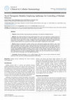 Research paper thumbnail of Novel Therapeutic Modality Employing Apitherapy for Controlling of Multiple Sclerosis