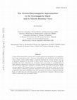 Research paper thumbnail of The gravito-electromagnetic approximation to the gravimagnetic dipole and its velocity rotation curve