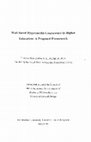 Research paper thumbnail of Web-based hypermedia courseware in higher education : a proposed framework