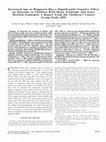 Research paper thumbnail of Increased Age at Diagnosis Has a Significantly Negative Effect on Outcome in Children With Down Syndrome and Acute Myeloid Leukemia: A Report From the Children’s Cancer Group Study 2891