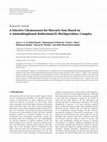 Research paper thumbnail of A Selective Chemosensor for Mercuric Ions Based on 4-Aminothiophenol-Ruthenium(II) Bis(bipyridine) Complex