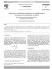 Research paper thumbnail of The kinetics and molecular modeling of the complexation of tenoxicam with cyclodextrins in solution