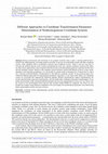 Research paper thumbnail of Different Approaches to Coordinate Transformation Parameters Determination of Nonhomogeneous Coordinate Systems