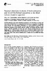 Research paper thumbnail of Seasonal alterations in plasma β-hydroxybutyrate and related biochemical parameters in the desert tortoise (Gopherus agassizii)