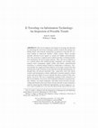 Research paper thumbnail of E-Traveling via Information Technology