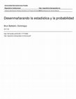 Research paper thumbnail of Desenmañarando la estadística y la probabilidad