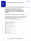 Research paper thumbnail of Radioprotective efficacy of zinc oxide nanoparticles on γ-ray-induced nuclear DNA damage in Vicia faba L. as evaluated by DNA bioassays