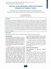 Research paper thumbnail of A Review on the Mechanism of Reservoir-Induced Seismicity for Nepalese Context