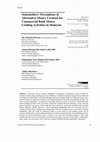 Research paper thumbnail of Stakeholders’ Perceptions on Alternative Money Creation for the Commercial Banks’ Money Lending Activities in Malaysia