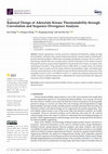 Research paper thumbnail of Rational Design of Adenylate Kinase Thermostability through Coevolution and Sequence Divergence Analysis