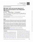 Research paper thumbnail of RNA-align: quick and accurate alignment of RNA 3D structures based on size-independent TM-scoreRNA