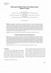 Research paper thumbnail of Measuring the Market Power of the Banana Import Market In Turkey