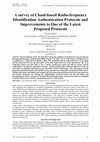 Research paper thumbnail of A survey of Cloud-based Radio-frequency Identification Authentication Protocols and Improvements to One of the Latest Proposed Protocols