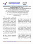 Research paper thumbnail of Epidemiological Survey Of Emeriosis In Dromedary Camel Reared At Semi-Arid Region Of Borno State Nigeria