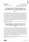 Research paper thumbnail of "Canning the Kaiser" in Words and Images: Case Studies of Patriotic American Propaganda from WWI