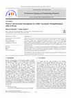 Research paper thumbnail of Masson’s intravascular hemangioma in a child: Uncommon histopathological entity in breast