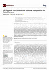 Research paper thumbnail of The Potential Antiviral Effects of Selenium Nanoparticles and Coated Surfaces