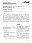 Research paper thumbnail of Seasonality of the gut microbiota of free-ranging white-faced capuchins in a tropical dry forest