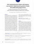 Research paper thumbnail of Una reinterpretación tímbrica del espacio eco-acústico