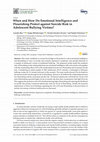 Research paper thumbnail of When and How Do Emotional Intelligence and Flourishing Protect against Suicide Risk in Adolescent Bullying Victims?