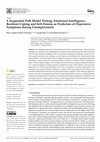 Research paper thumbnail of A Sequential Path Model Testing: Emotional Intelligence, Resilient Coping and Self-Esteem as Predictors of Depressive Symptoms during Unemployment