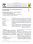 Research paper thumbnail of Prevalidation of the ex-vivo model PCLS for prediction of respiratory toxicity