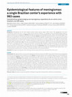 Research paper thumbnail of Epidemiological features of meningiomas: a single Brazilian center’s experience with 993 cases