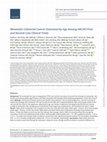 Research paper thumbnail of Metastatic Colorectal Cancer Outcomes by Age Among ARCAD First- and Second-Line Clinical Trials