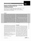 Research paper thumbnail of Practical and Robust Identification of Molecular Subtypes in Colorectal Cancer by Immunohistochemistry