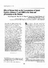 Research paper thumbnail of Effect of nitrous oxide on the concentrations of opioid peptides, substance P, and LHRH in the brain and beta-endorphin in the pituitary