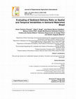 Research paper thumbnail of Evaluating of Sediment Delivery Ratio on Spatial and Temporal Variabilities in Semiarid Watershed Brazil