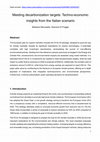 Research paper thumbnail of Meeting decarbonization targets: Techno-economic insights from the Italian scenario