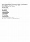 Research paper thumbnail of Gender roles, physical and sexual violence prevention in primary extend to secondary school in Samutsakorn Province, Thailand