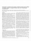 Research paper thumbnail of Hypocaloric compared with eucaloric nutritional support and its effect on infection rates in a surgical intensive care unit: a randomized controlled trial