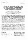 Research paper thumbnail of Analyse des sécheresses de 1988 à 1990 en France à partir de l'analyse combinée de données satellitaires NOAA-AVHRR et d'un modèle agrométéorologique