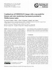 Research paper thumbnail of Combined use of FORMOSAT-2 images with a crop model for biomass and water monitoring of permanent grassland in Mediterranean region