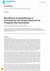 Research paper thumbnail of Benefícios ecossistêmicos e econômicos do Parque Nacional da Chapada dos Guimarães