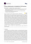 Research paper thumbnail of Calcium Mobilization in Endothelial Cell Functions