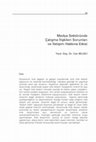 Research paper thumbnail of Medya Sektöründe Çalışma İlişkileri Sorunları ve İletişim Hakkına Etkisi