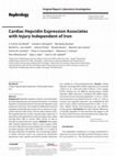 Research paper thumbnail of Cardiac Hepcidin Expression Associates with Injury Independent of Iron