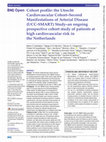 Research paper thumbnail of Cohort profile: the Utrecht Cardiovascular Cohort–Second Manifestations of Arterial Disease (UCC-SMART) Study–an ongoing prospective cohort study of patients at high cardiovascular risk in the Netherlands