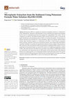 Research paper thumbnail of Microplastic Extraction from the Sediment Using Potassium Formate Water Solution (H2O/KCOOH)